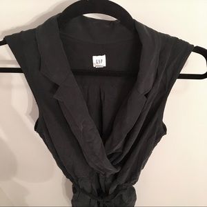 Sleeveless Black Jumpsuit